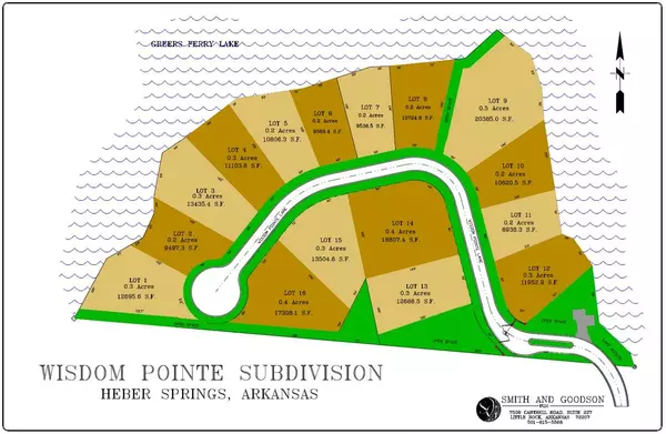 Heber Springs, AR 72543,Lot 1 Wisdom Pointe Subdivision