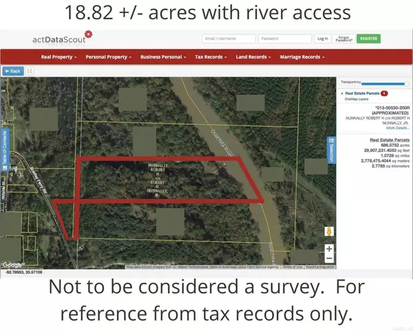 Camden, AR 71701,18.82 acres Bradley Ferry Road