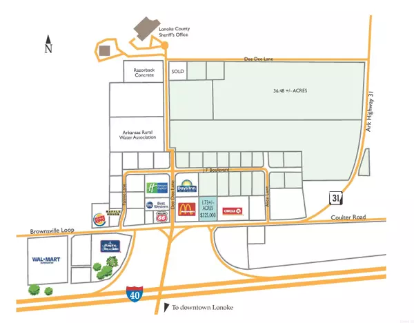 Lonoke, AR 72086,Lot 20 JF Boulevard