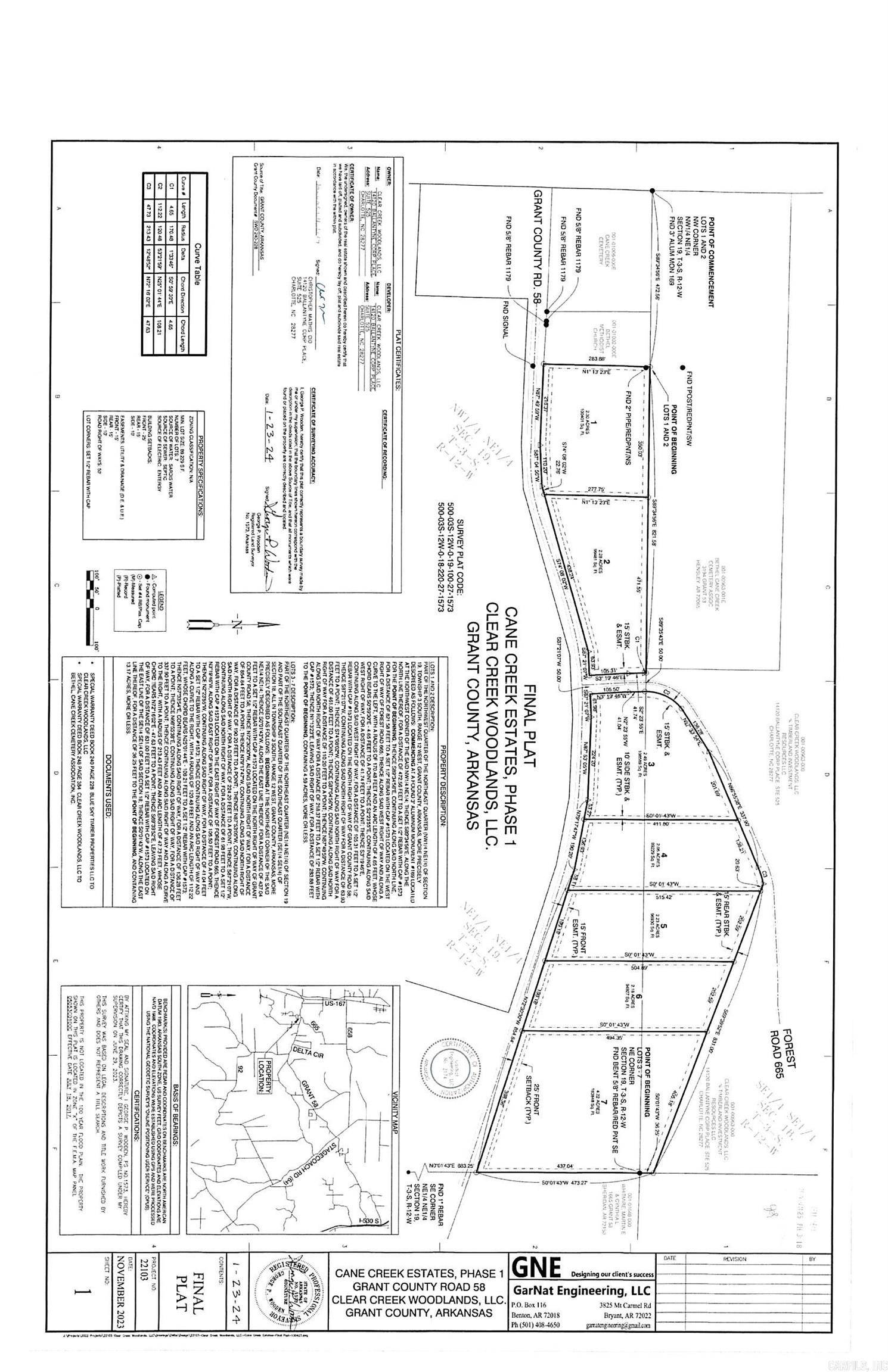 Lot 6 GRANT COUNTY ROAD 58, Sheridan, AR 72150
