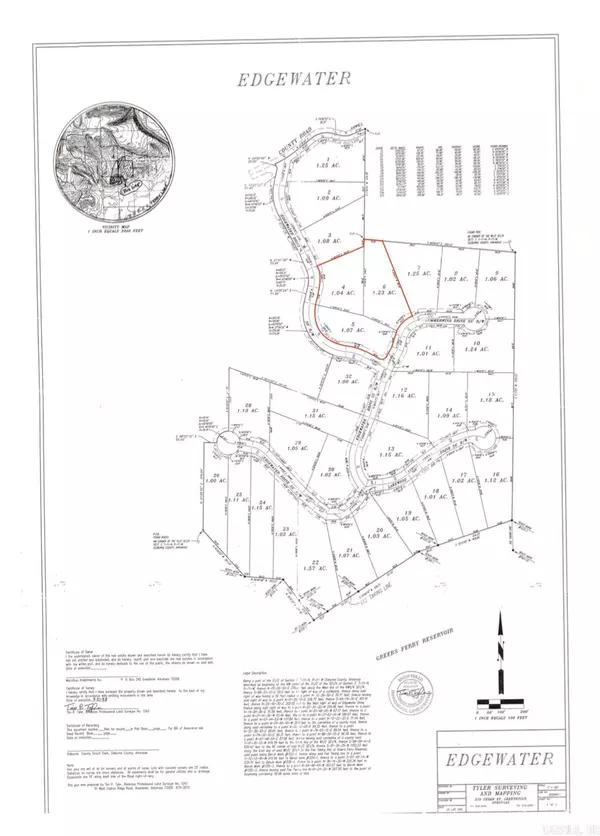 Edgemont, AR 72044,Lot 4, 5 & 6 Edgewater