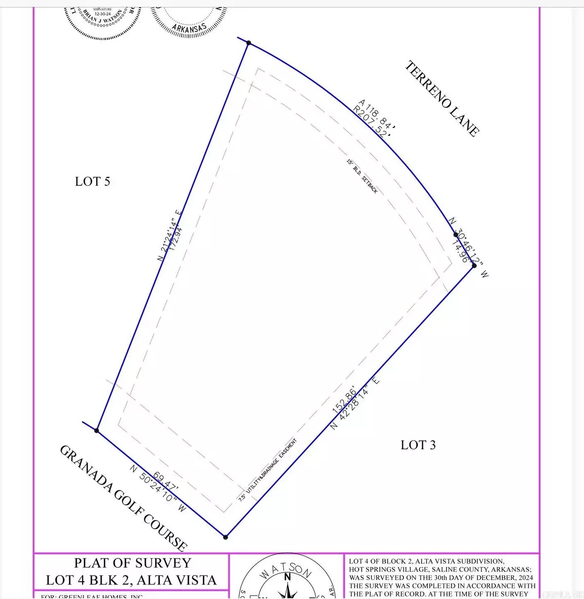 Hot Springs Village, AR 71909,7 Terreno Lane