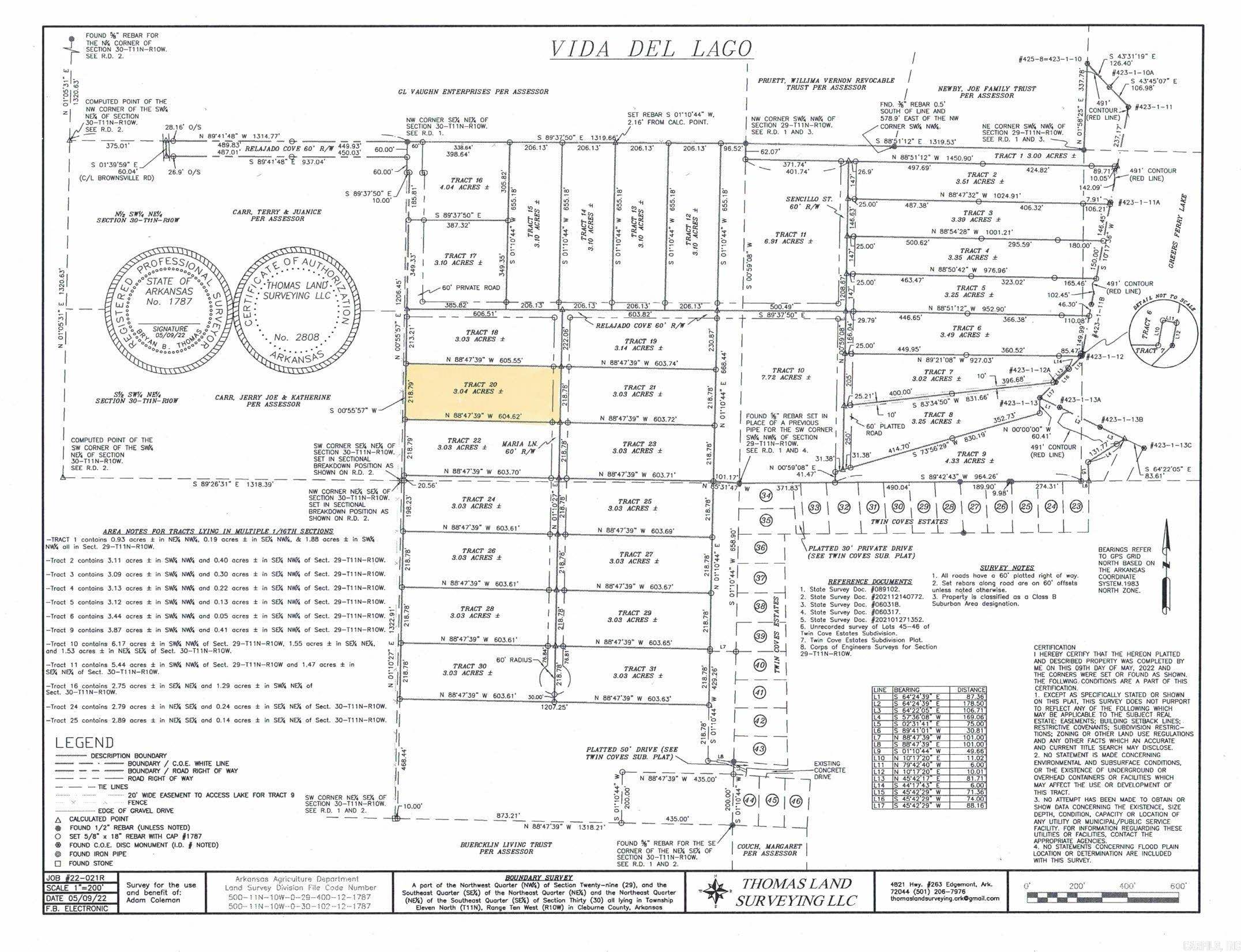 Greers Ferry, AR 72067,Lot 20 Vida Del Lago Subdivision