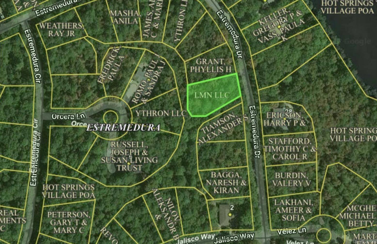 Lot 14 estremendura Drive, Hot Springs Village, AR 71909