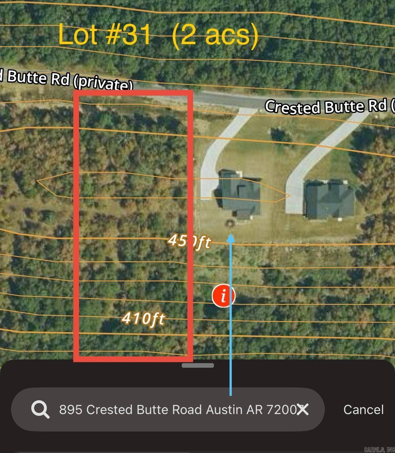 Lot 31 Crested Butte, Austin, AR 72007