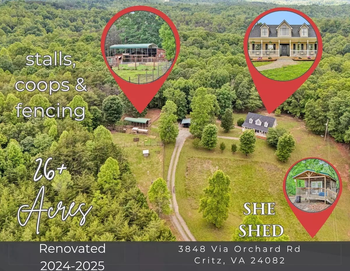 Critz, VA 24082,3848 Via Orchard RD