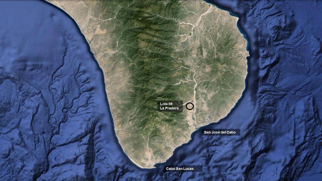 San Jose Del Cabo, BCS,Lote 08 La Pradera