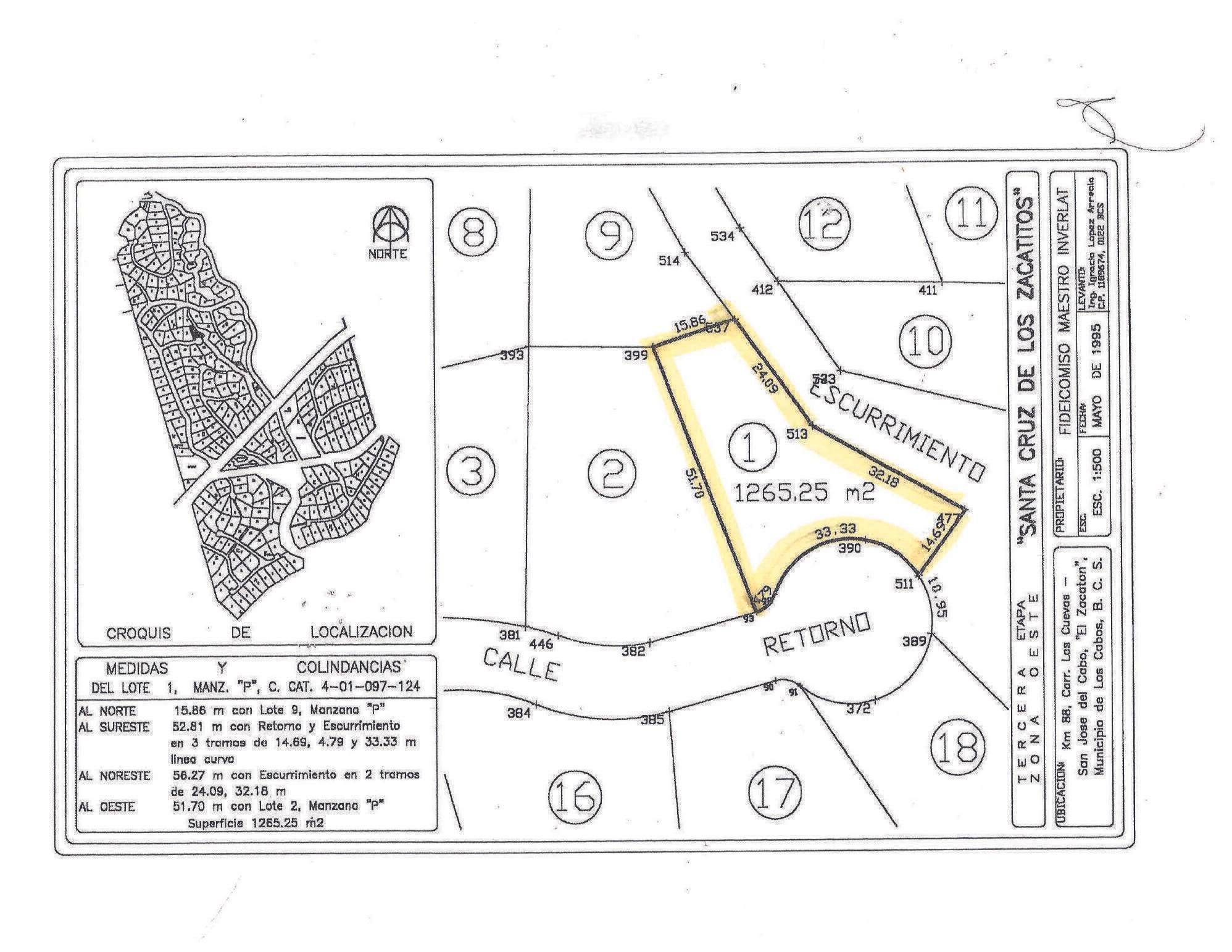 East Cape, BCS,Lote 1 Manzana P