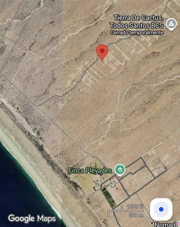 La Paz, BCS,Frente a Acceso Existente