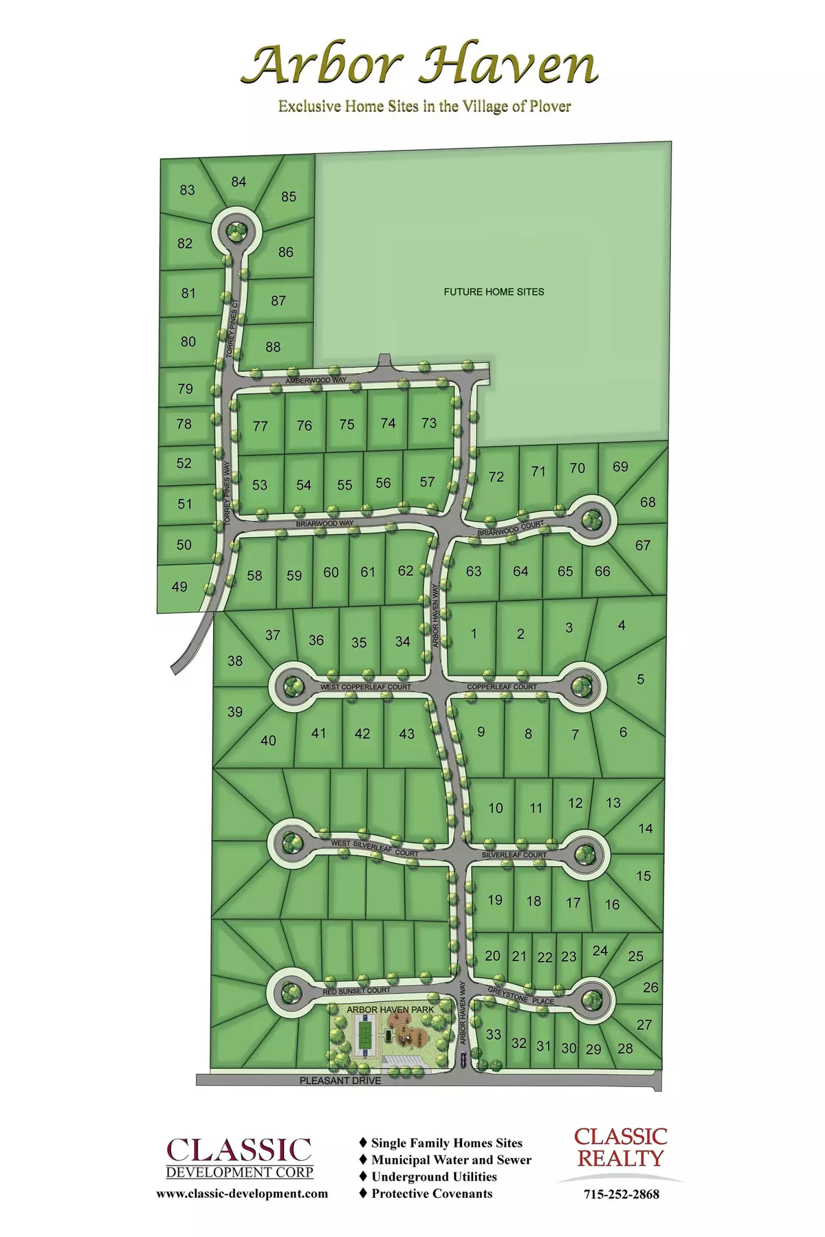 Plover, WI 54467,650 Torrey Pines Court #Lot #88