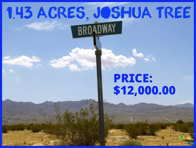 Joshua Tree, CA 92252,64950 BROADWAY ST