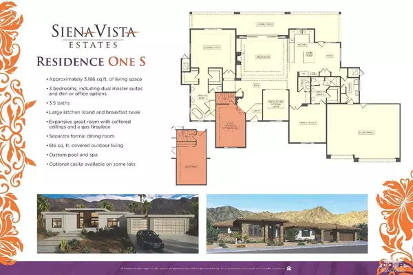 Rancho Mirage, CA 92270,0 Siena Vista CT