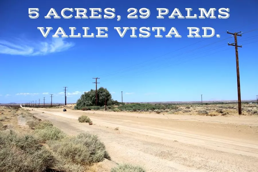 0 Valle Vista RD, 29 Palms, CA 92277