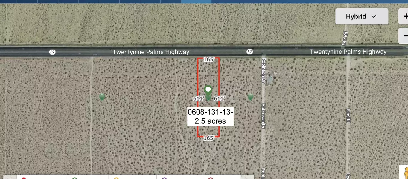 25 Acres Hwy 62 Near Robinson DR, Joshua Tree, CA 92252