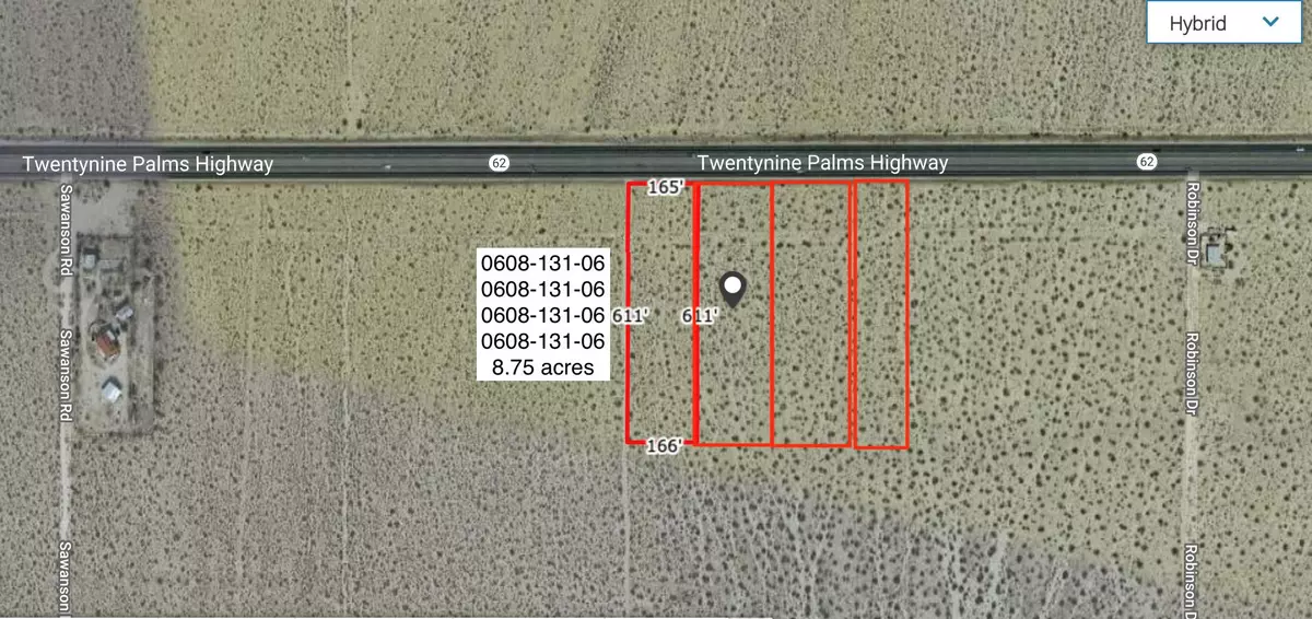 Joshua Tree, CA 92252,875 Acres Hwy 62 East Of Sawanson RD