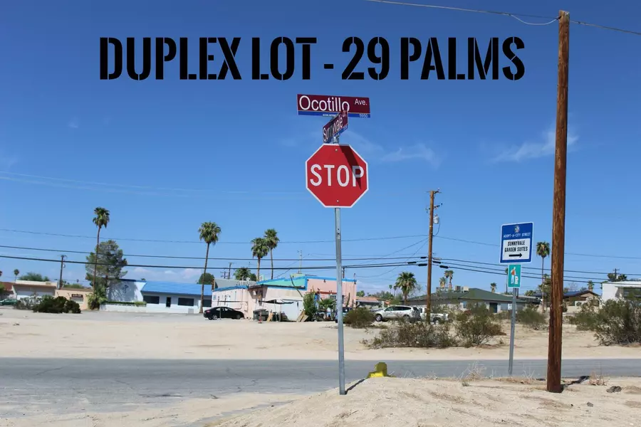 0 Ocotillo AVE, 29 Palms, CA 92277