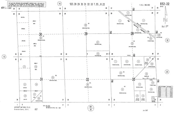 Blythe, CA 92225,0 0- Nw 1/4 Of Sec 31 T5s R22e