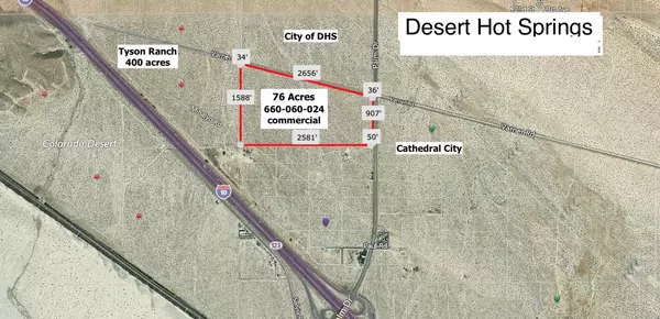 Desert Hot Springs, CA 92241,76 Acres Palm Dr & Varner