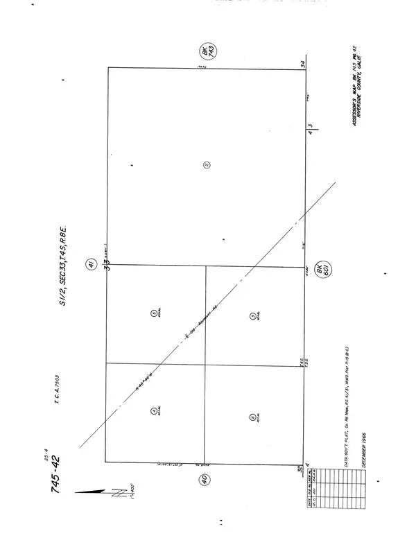 Indio, CA 92201,4000 40.00 Acres M/L In Por Sw 1/4