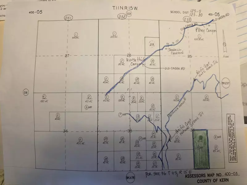 80 Tehachapi Unimproved, Tehachapi, CA 93561