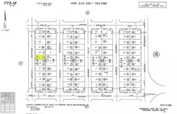 La Quinta, CA 92253,0 Avenida Martinez