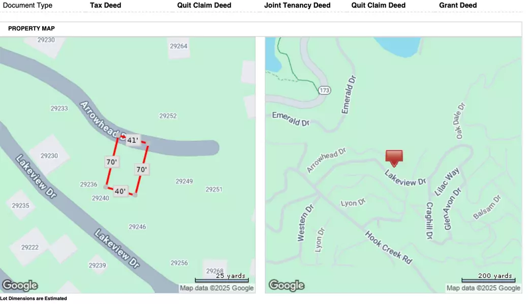 0 Arrowhead RD, Cedar Glen, CA 92321