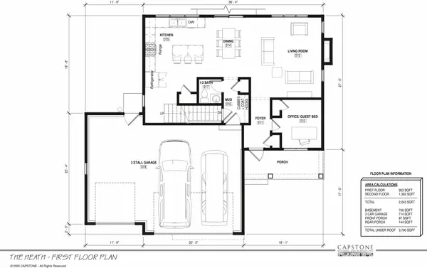 Granger, IN 46530,12857 Brick Road #Lot 14 Heath Floor Plan