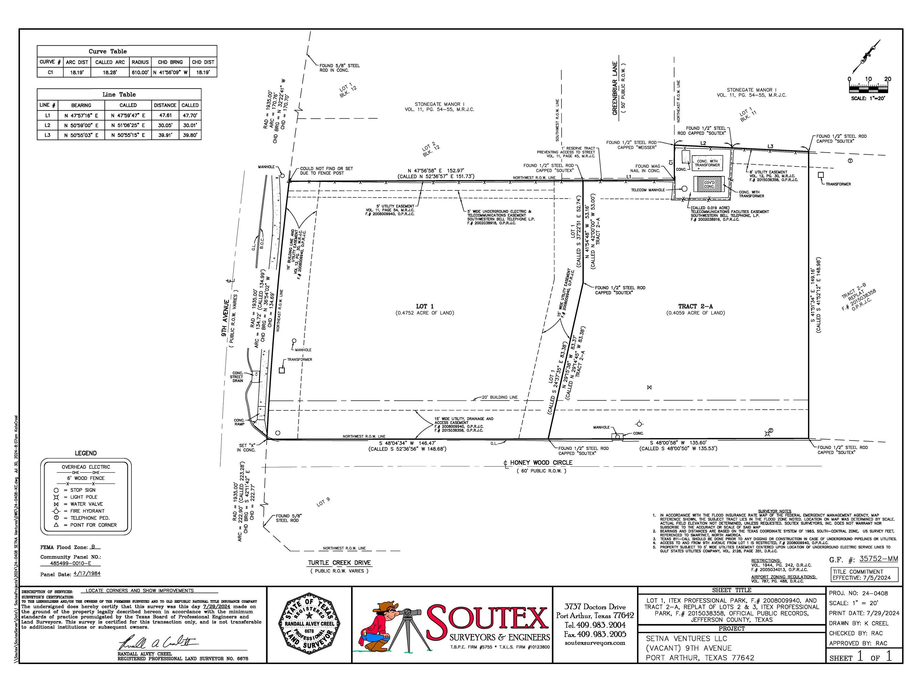 Port Arthur, TX 77642,Lot 2 Honeywood Ct