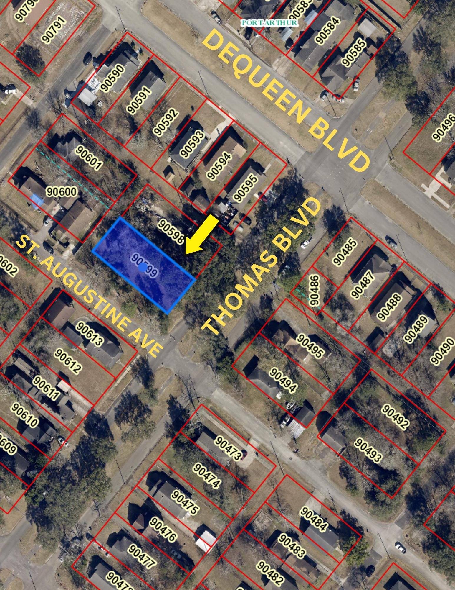 2401 THOMAS BLVD, Port Arthur, TX 77640