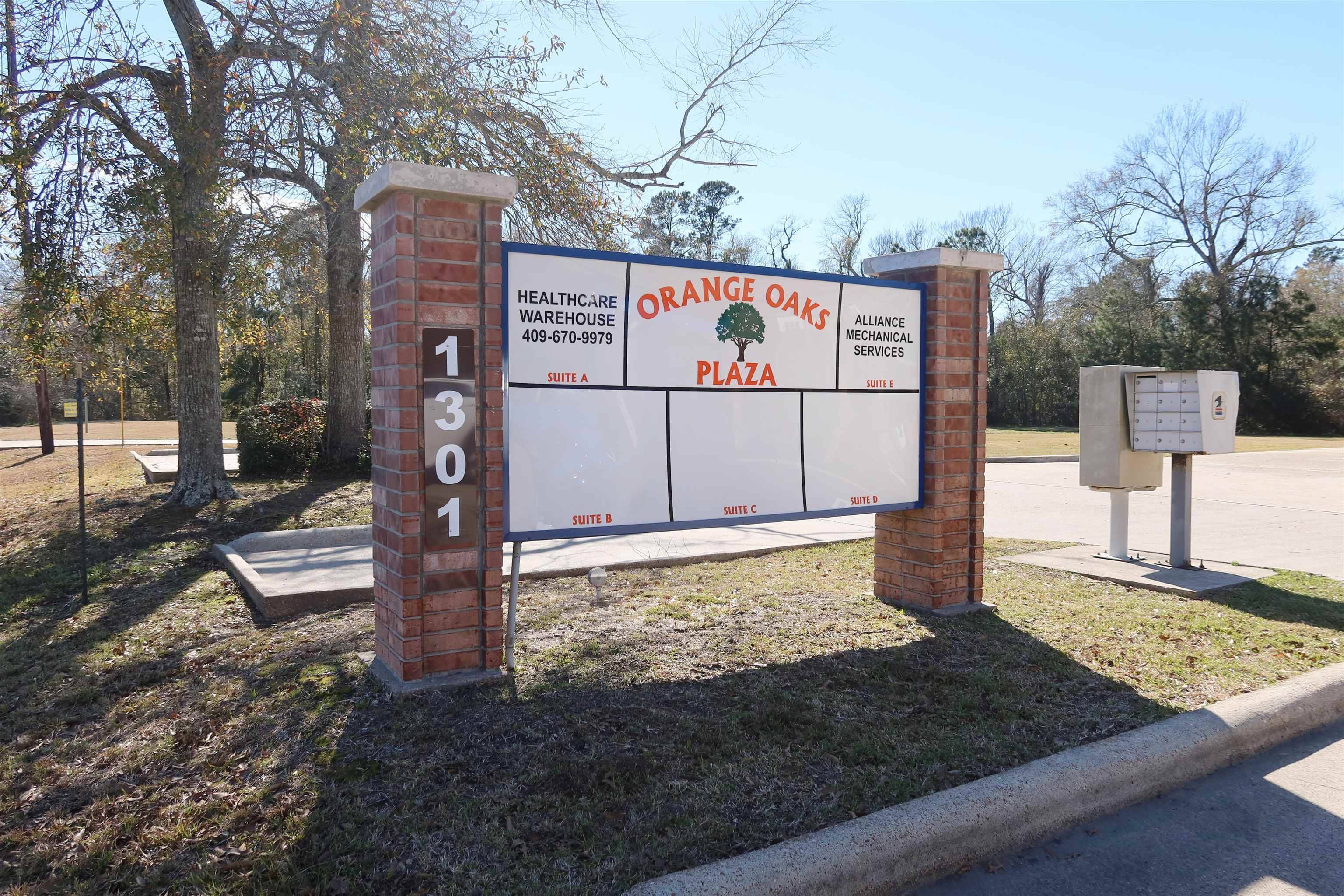 Orange, TX 77630,1301 MLK #SUITE B