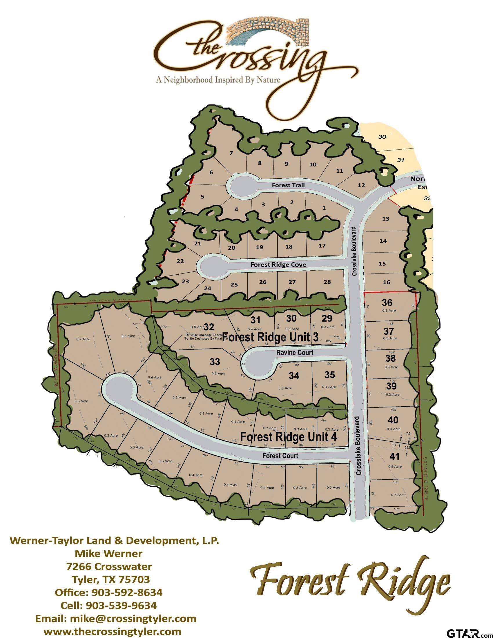 Lot 40 Crosslake, Tyler, TX 75703