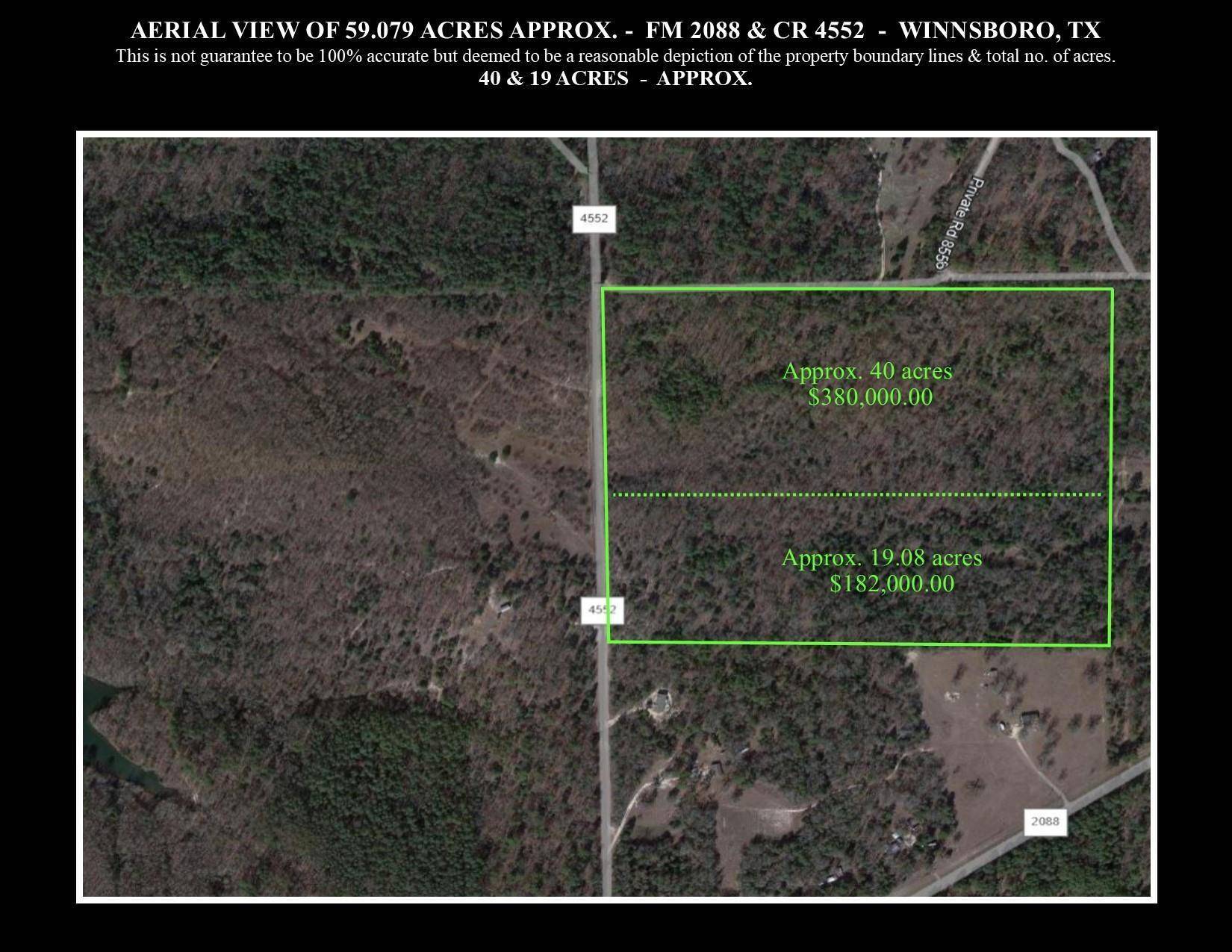 TBD CR 4552, Winnsboro, TX 75494