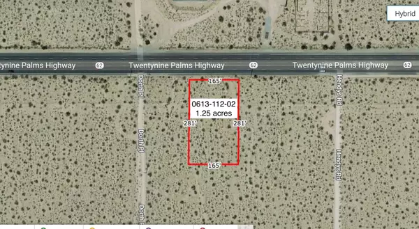 Twenty-nine Palms, CA 92277,0 Acres Hwy 62 And Hendys RD