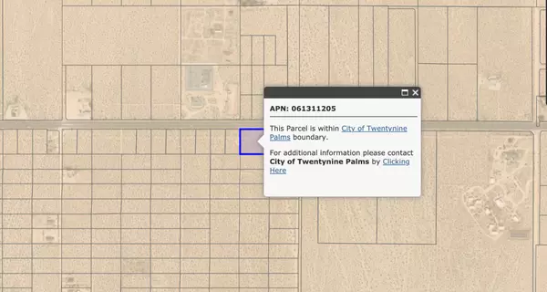 Twenty-nine Palms, CA 92277,0 Acres On Hwy 62 Near Hendy'S RD