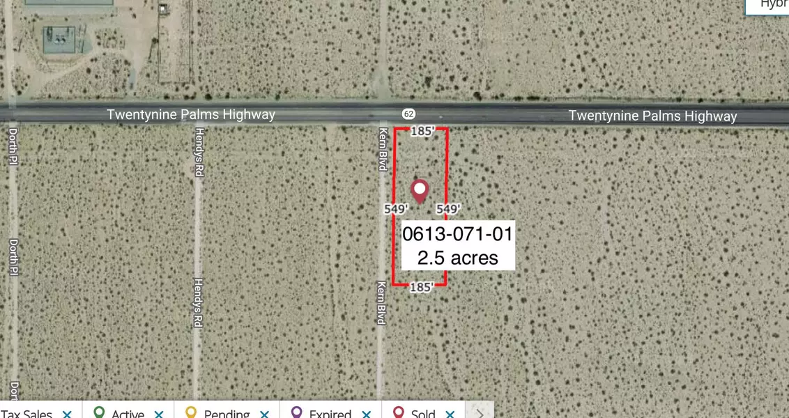 0 Acres On Hwy 62 Near Kern BLVD, Twenty-nine Palms, CA 92277