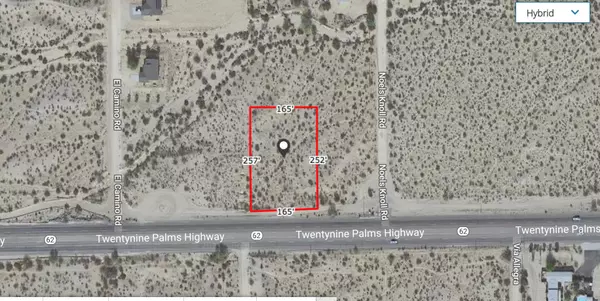 1 Acre On Hwy 62 Near El Camino RD, Twenty-nine Palms, CA 92277