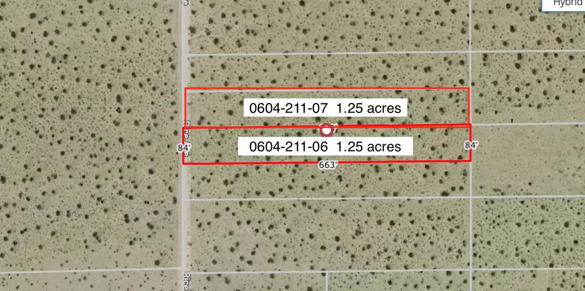 0 Acres On Rice AVE, Joshua Tree, CA 92252