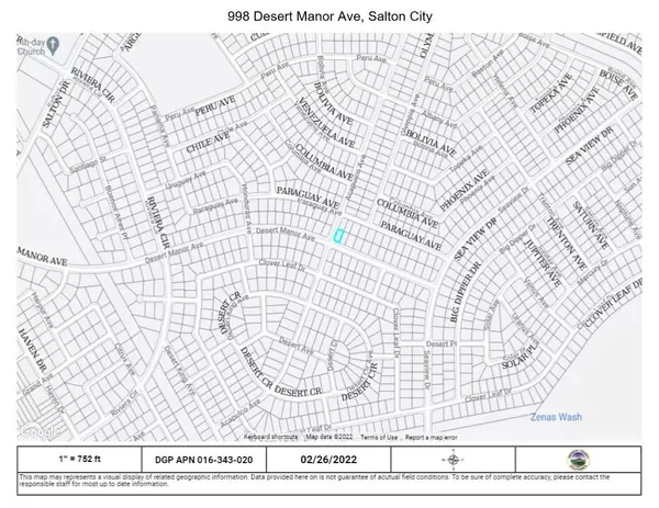 Salton City, CA 92275,998 Desert Manor AVE