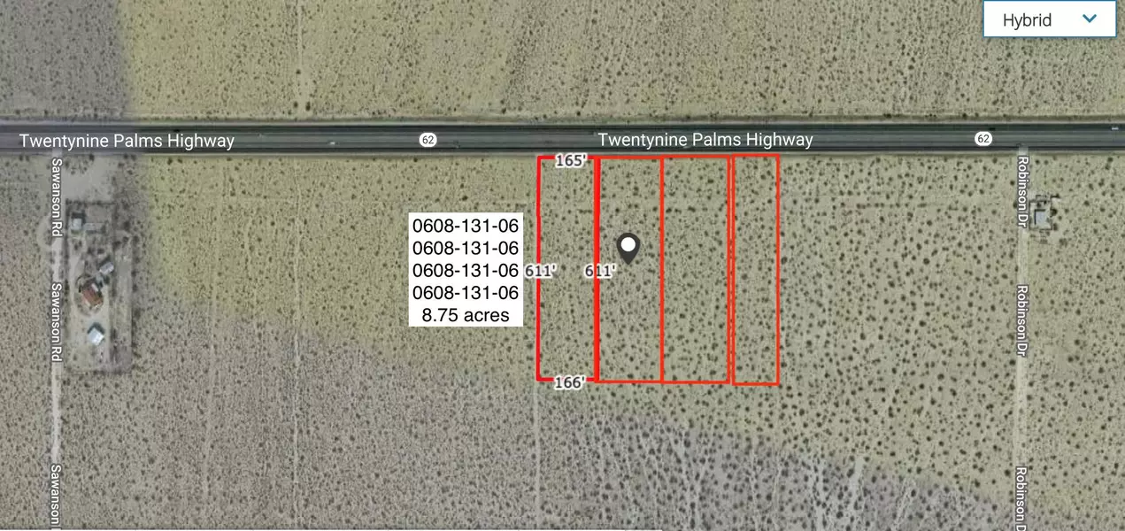 0 Acres Hwy 62 East Of Sawanson RD, Joshua Tree, CA 92252