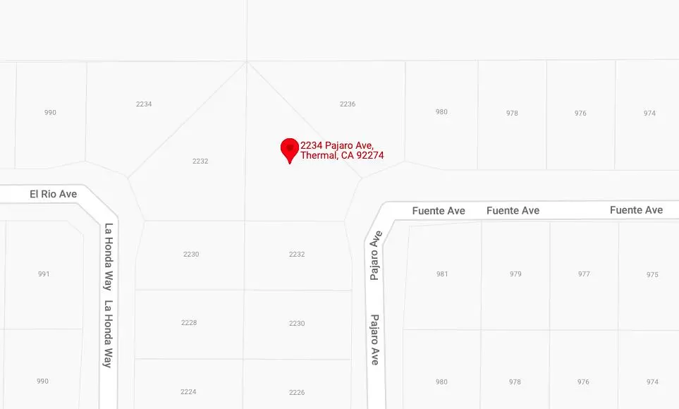 2234 Pajaro AVE, Salton City, CA 92275