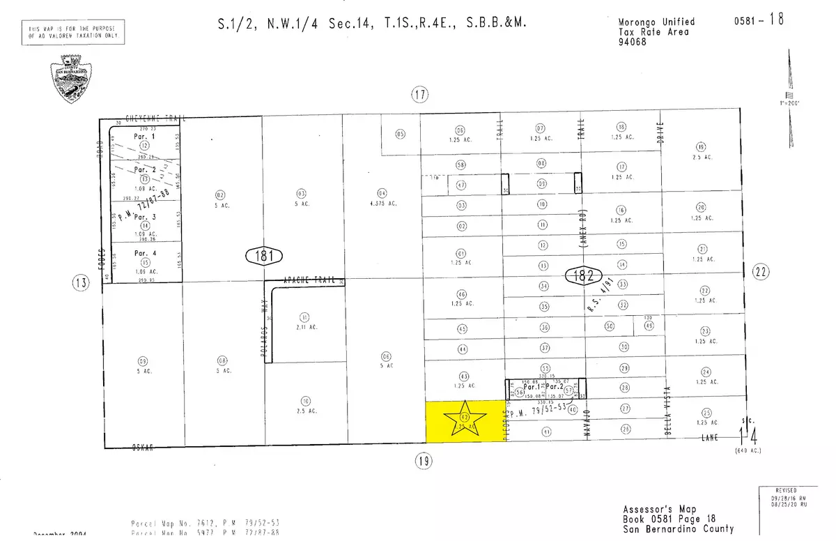 Morongo Valley, CA 92256,0 Lanning LN