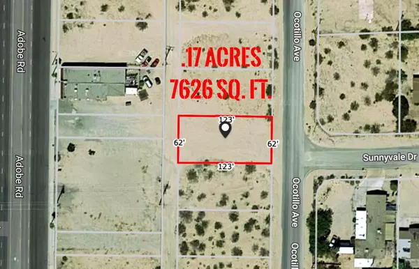 Twenty-nine Palms, CA 92277,0 Ocotillo AVE