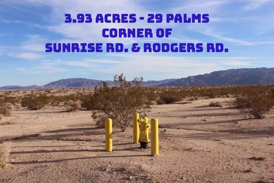 0 Sunrise RD, Twenty-nine Palms, CA 92277