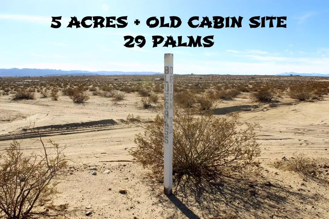 Twenty-nine Palms, CA 92277,0 Orion RD