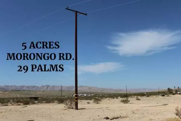 Twenty-nine Palms, CA 92277,0 Morongo RD