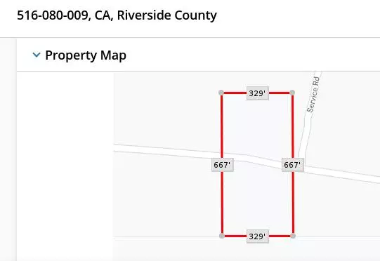 White Water, CA 92282,0 Vacant Lot