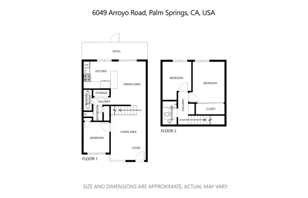 Palm Springs, CA 92264,6049 Arroyo RD #3