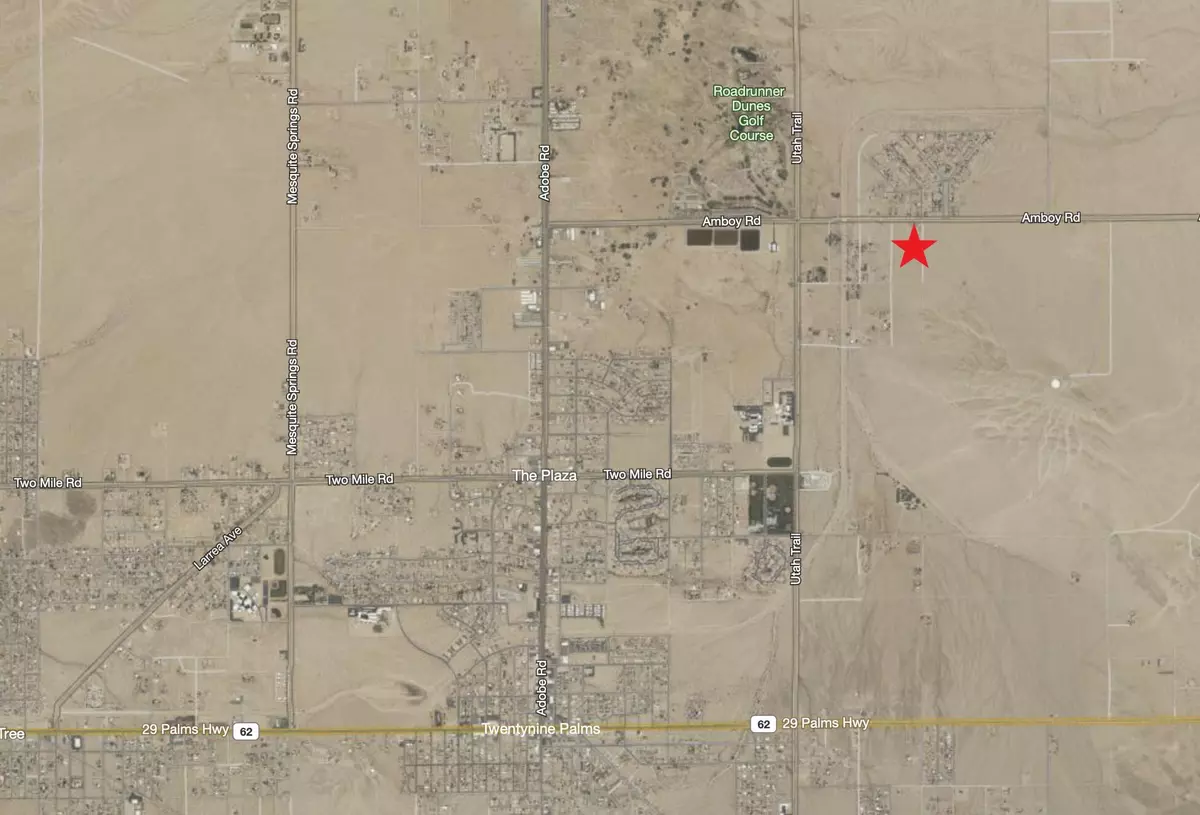 Twenty-nine Palms, CA 92277,0 Amboy RD