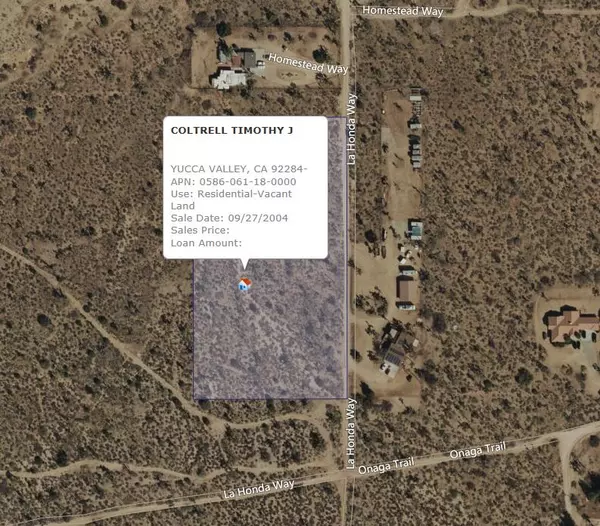 Yucca Valley, CA 92284,0 9 Vacant Lots