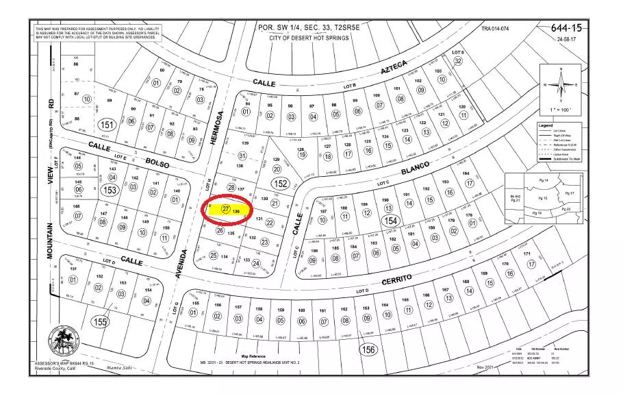 Desert Hot Springs, CA 92240,0 Ave Hermosa